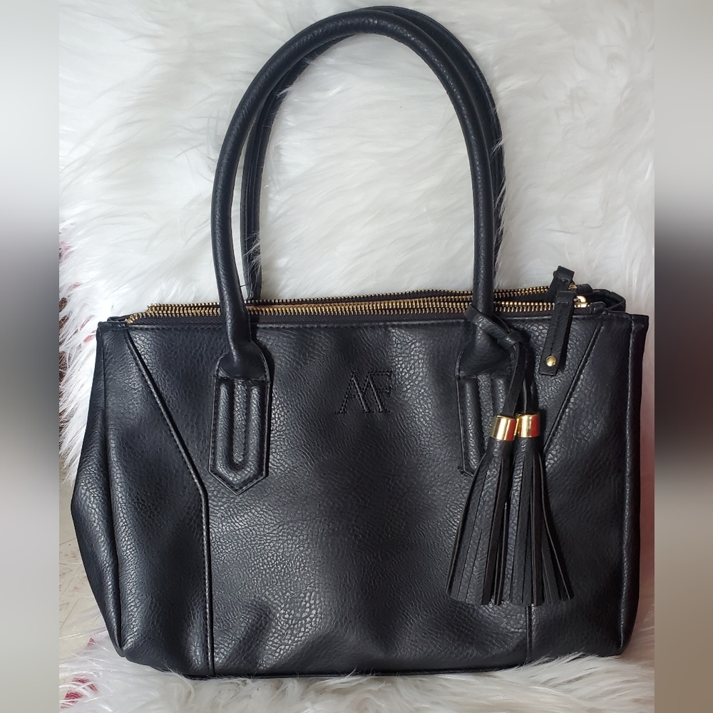 Elegant Black Tote Bag